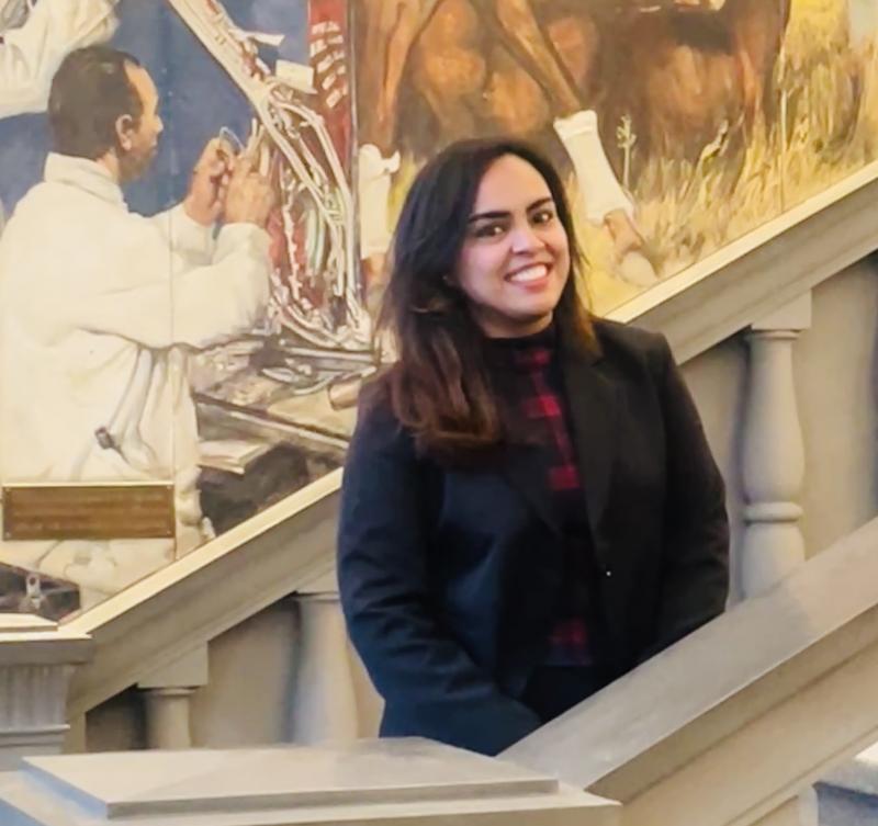 Portrait of a Student Working at the World Trade Organization